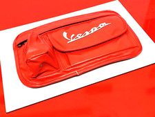 VESPA PX T5 PE LML STAR PELLE ROSSA LOOK BOX GUANTO TOURING BORSA RALLY