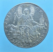 PIO VII SCUDO 1818 BOLOGNA MONETE DA COLLEZIONE ARGENTO SILVER COIN NUMISMATICA