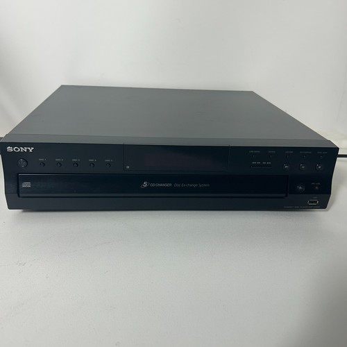 Sony cdp ce500 - 5, cd
