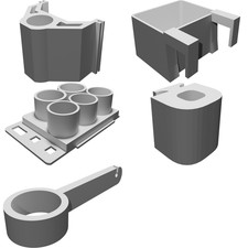 Set accessori per acquario - per,