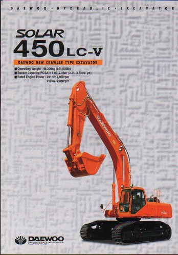 Daewoo solar 450lc - daewoo, "solar