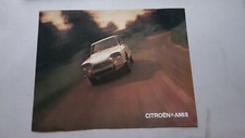 Citroen AMI 8 1972 depliant ITALIANO originale brochure 