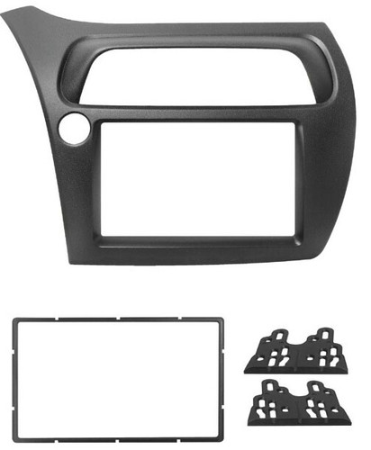 Panel 2din black honda - black,