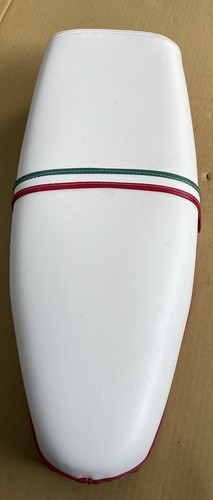 Sella bianca con tricolore - sella,