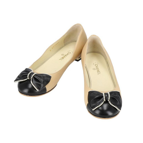 Ballerine chanel pearl ribbon - ballerine,