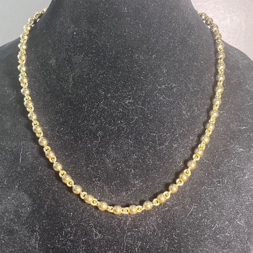 Collana catena sfere perle