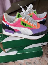 Scarpe Puma Usate 37 Donna Scarpe Multicolore Pari A Nuove.