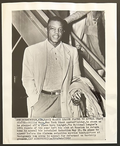 1952 foto willie mays giants - 1952, foto-willie