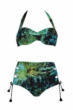 Opera bikini turchese verde