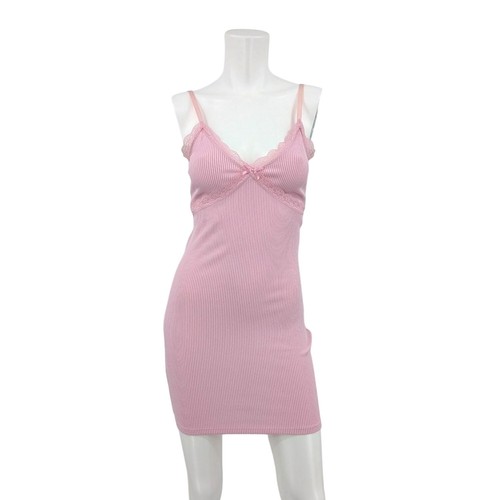 Mini abito slip - , rosa