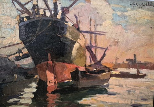 Dipinto cafiero filippelli - dipinto, "in