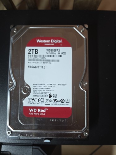 Red wd20efax nasware 3 - red, 3.0