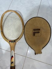 FILA  RACCHETTA DA TENNIS IN LEGNO VINTAGE ANNI 60 DA COLLEZIONE