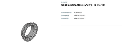 Shimano gabbia portasfere - shimano,