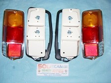FIAT 500 EPOCA COPPIA FANALE POSTERIORE 500L COMPLETO PLASTICA TIPO STARS