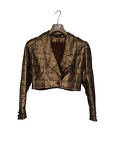 Giacca Blazer Dorata Vintage anni 90 tg 40/42