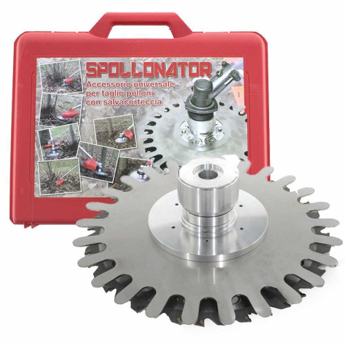 Disco spollonatore denti - spollonatore,