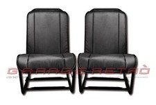 Kit fodere sedili nere Basket 2cv Furgonetta