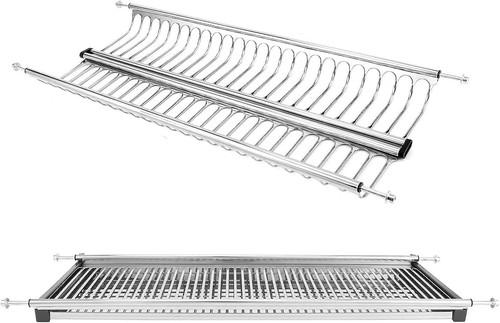 Scolapiatti acciaio inox - in,