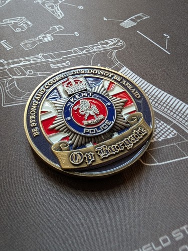 Burgate challenge coin - coin,