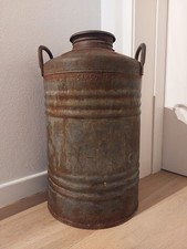 Arredamento Industriale Tanica Arrugginita Patina Unica. Complemento D'arredo