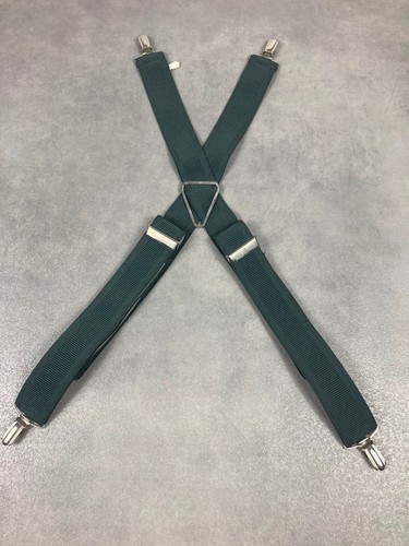 Bretelles vintage gris vert - bretelles, gris-vert