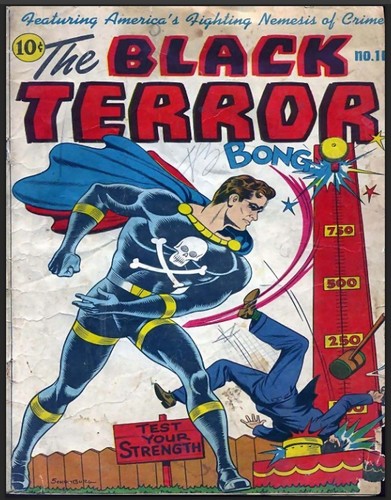 Black terror comics - black,