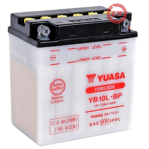 Batteria yuasa yb10l - yb10l-bp, 12v