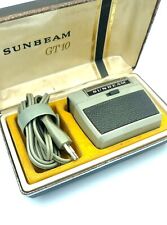 RASOIO ELETTRICO VINTAGE SUNBEAM GT10 COMPLETO E FUNZIONANTE