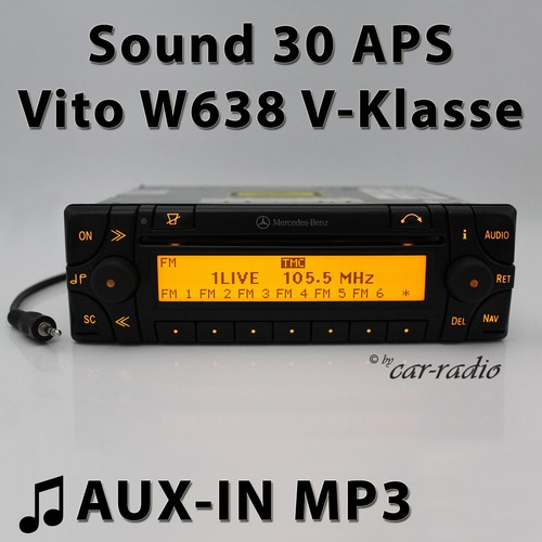 Mercedes sound aps aux in - mercedes, 30
