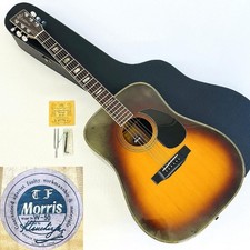 Chitarra acustica Morris TF W-50 Top solida Japan vintage anni 70 made...