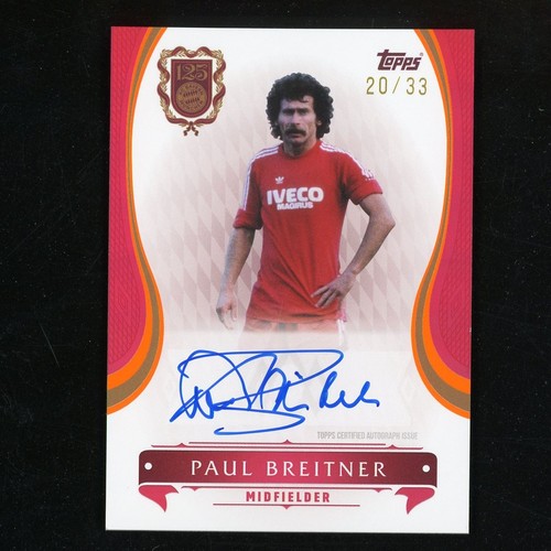2025 paul breitner - breitner, topps