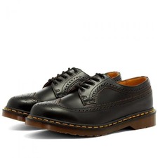 Dr. Martens Blucher Vintage 3989 Quilon Made In England Black