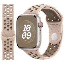 Cinturino Ufficiale Apple Watch Nike Sport 49mm 46mm 45mm 44mm Desert Stone Taglia M/L
