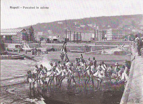 Napoli italia pescatore in - napoli,,