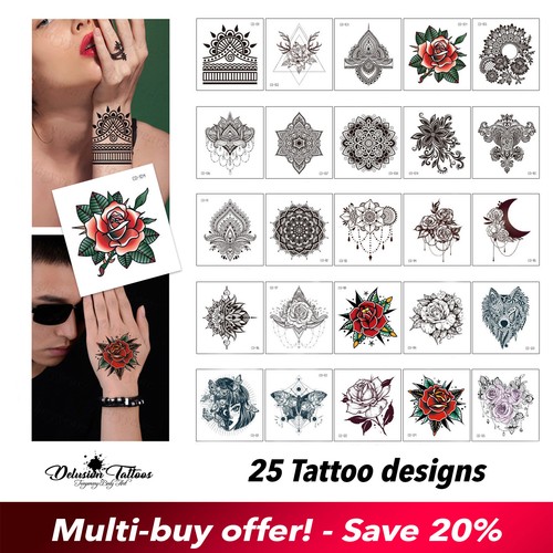 Tatuaggio temporaneo per uomo - per,
