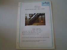 DEPLIANT BROCHURE S. BRIEU SCALE PER INTERNI - TORINO - VINTAGE ANNI '80