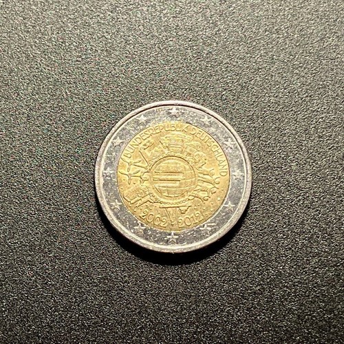 Moneta euro anniversario - 2,