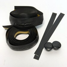 NOS TIME Nastro Manubrio Bici - Nero Effetto Carbonio