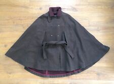 SPLENDIDO MANTELLO IN TWEED DI LANA PURDEY E CASHMERE CON CINTURA CAMPIONE ADATTO PER REGNO UNITO 10-14 PREZZO AL PUBBLICO £ 3500