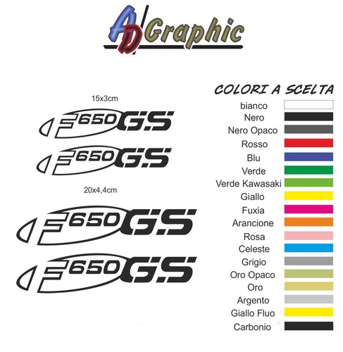 Kit adesivi stickers decoro - adesivi,
