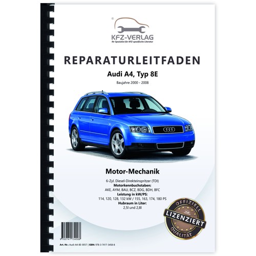 Audi 6 cilindri - 8e,