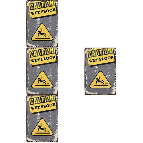 Pack cartello attenzione - 4,
