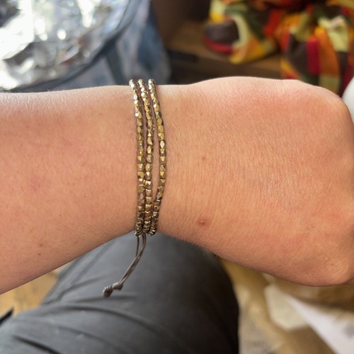 Bracciale tre fili con - a,