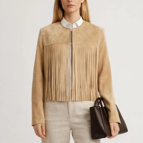 Giacca donna con frange