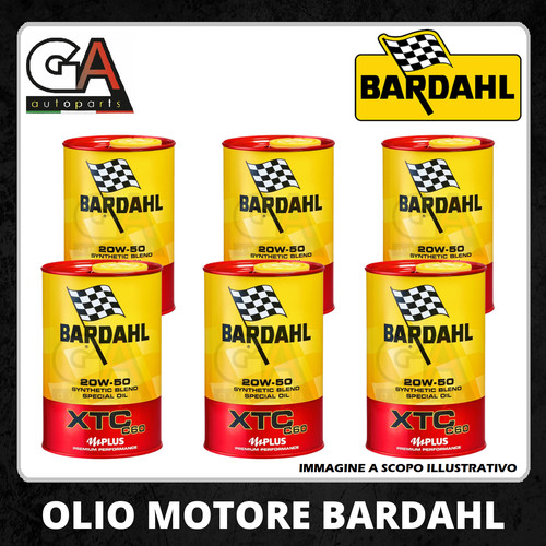 Olio motore auto bardahl 20w50 - motore,