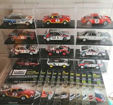 WRC WORLD RALLY CHAMPIONSHIP HACHETTE 1/24 VARI MODELLI MENU' A TENDINA