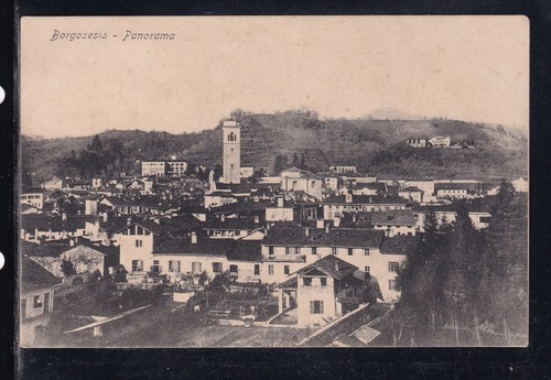 Cartolina borgosesia panorama - cartolina,