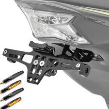 Set Portatarga Moto + 4x