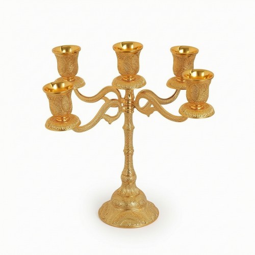 Candelabro bracci barocco - candelabro,